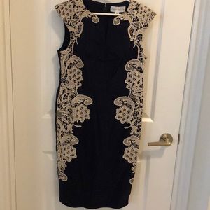 Paper Dolls lace dress size 10 blue